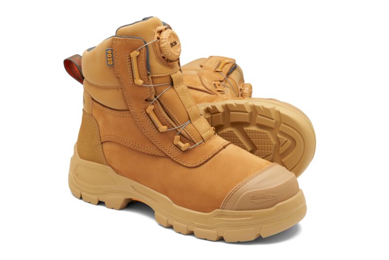Rotoflex Wheat Water-Resistant Premium Nubuck 150mm Boa® Lacing Safety Boot