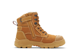Rotoflex Wheat Water-Resistant Premium Nubuck 150Mm Penetration-Resistant Zip Sided Safety Boot