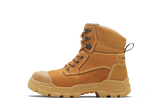Rotoflex Wheat Water-Resistant Premium Nubuck 150Mm Penetration-Resistant Zip Sided Safety Boot
