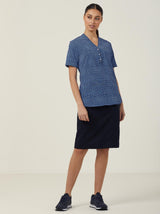 Pixel Print Short Sleeve Tunic