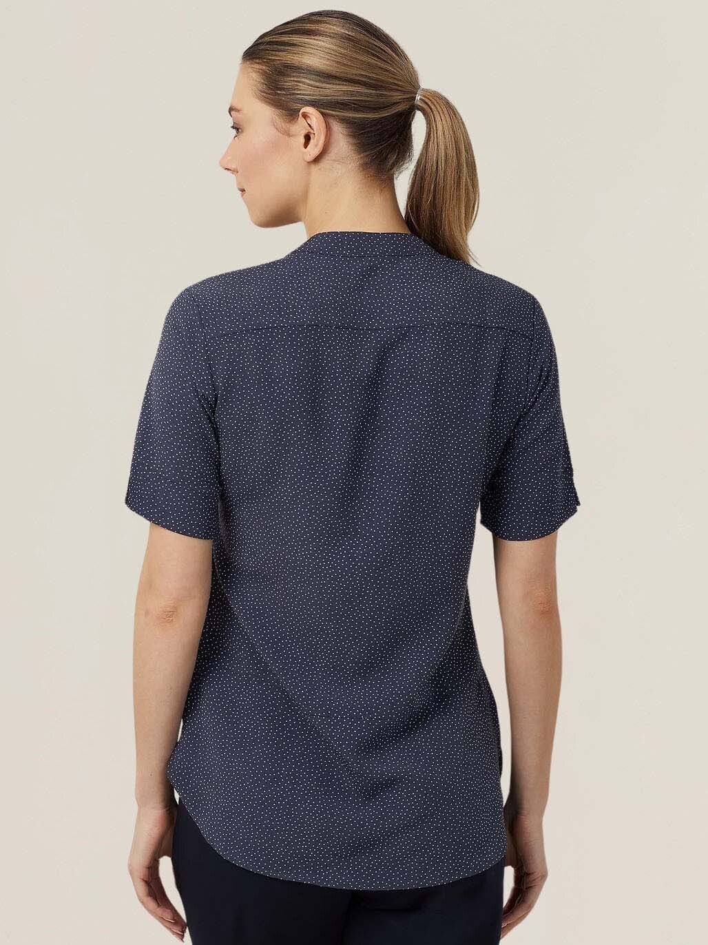 Silvi Spot Print Short Sleeve Tunic