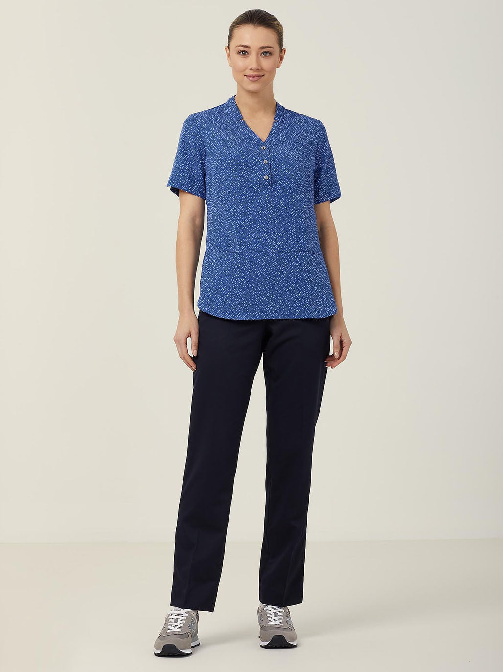 Silvi Spot Print Short Sleeve Tunic