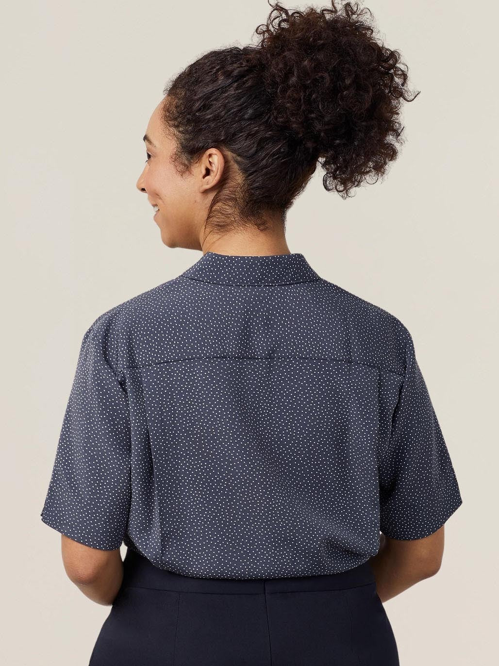 Silvi Spot Print Short Sleeve Shirt