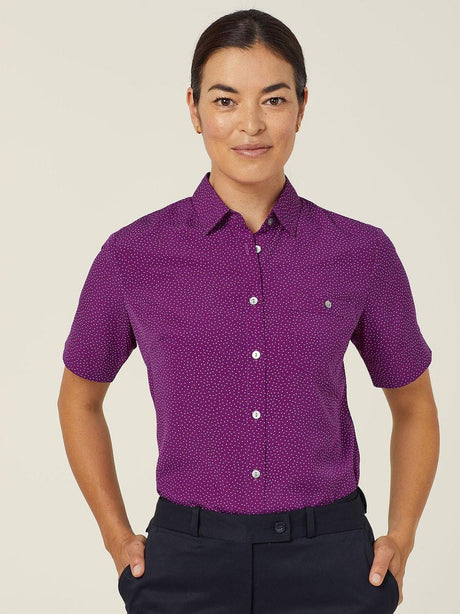 Silvi Spot Print Short Sleeve Shirt