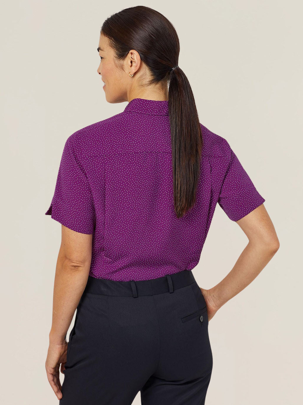 Silvi Spot Print Short Sleeve Shirt