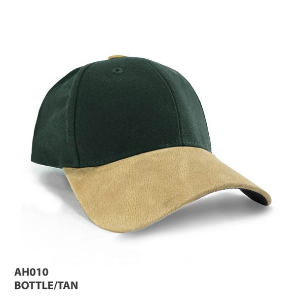 Hbc With Suede Peak Cap
