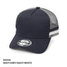 A-Frame Striped Trucker Cap