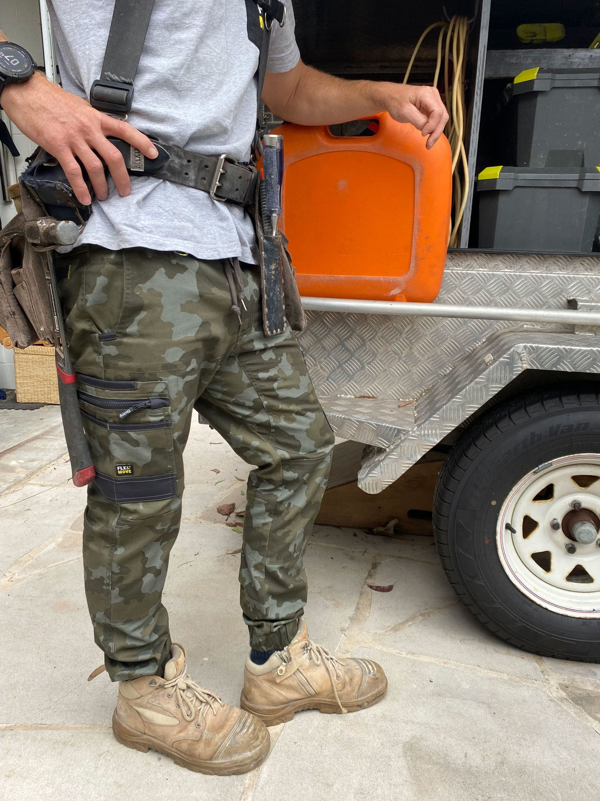 Flx & Move™ Stretch Camo Cargo Pants - Limited Edition