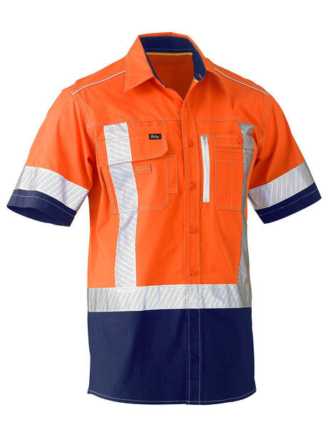 Flx & Move™ X Taped Hi Vis Utility Short Sleeve Shirt