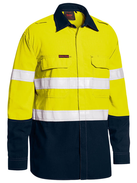 TenCate Tecasafe® Plus 480 Taped Hi Vis Lightweight FR Vented Shirt