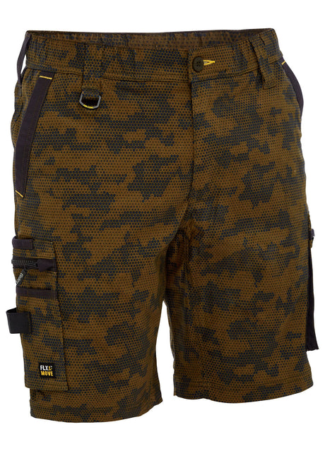 Flx & Move™ Stretch Canvas Camo Cargo Short - Limited Edition