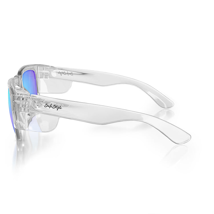 Fusions Mirror Polarised Safety Glasses