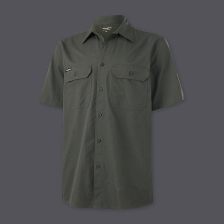 KingGee Mens Workcool Vented Shirt Short Sleeve