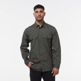KingGee Mens Workcool Vented Shirt Long Sleeve