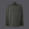 KingGee Mens Workcool Vented Closed Front Shirt Long Sleeve