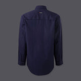 KingGee Mens Workcool Vented Closed Front Shirt Long Sleeve