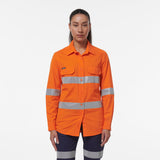 KingGee Womens Workcool Vented Reflective Shirt