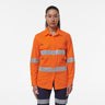 KingGee Womens Workcool Vented Reflective Shirt
