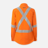 KingGee Womens Workcool Vented X Back Shirt