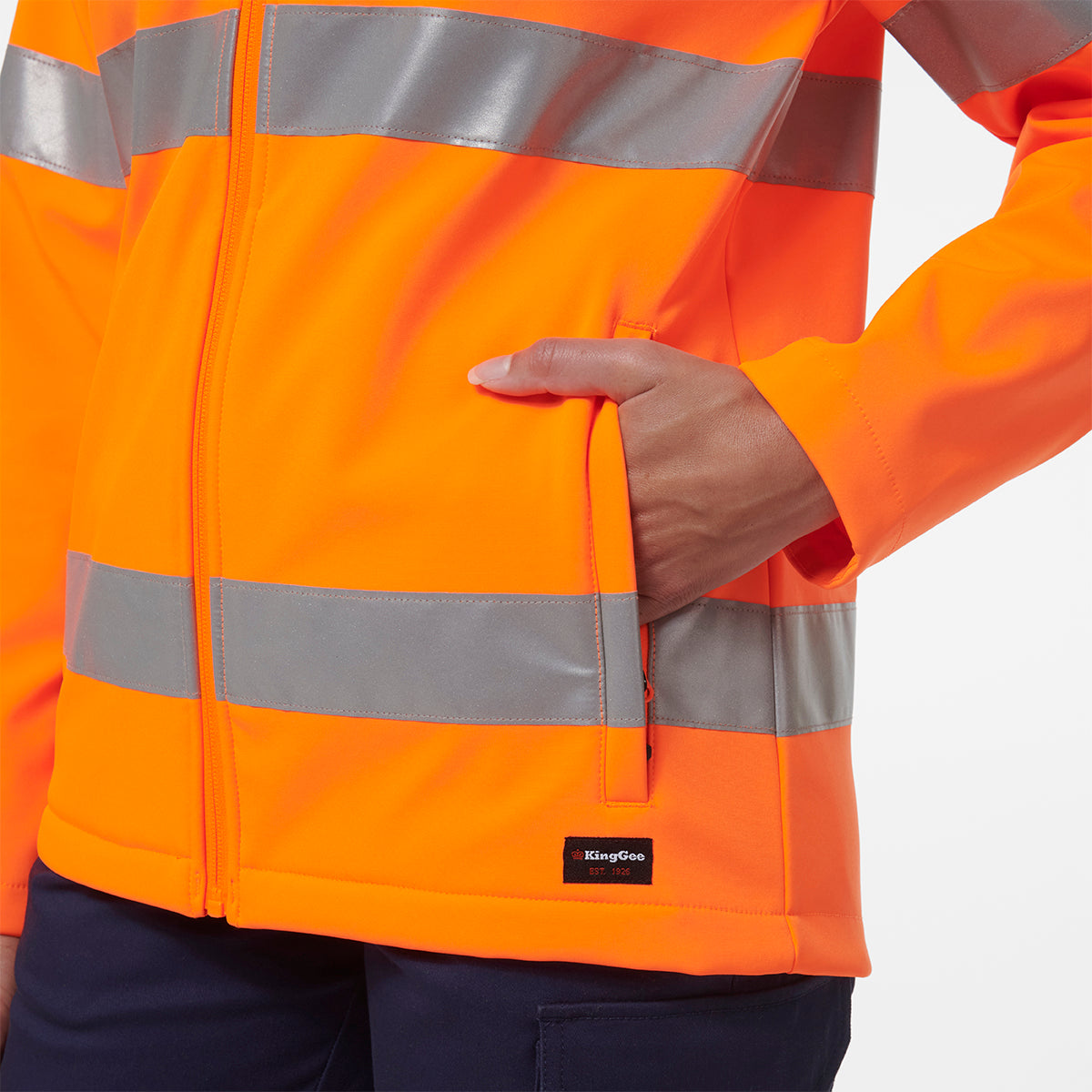 KingGee Women’s Reflective Soft Shell Jacket