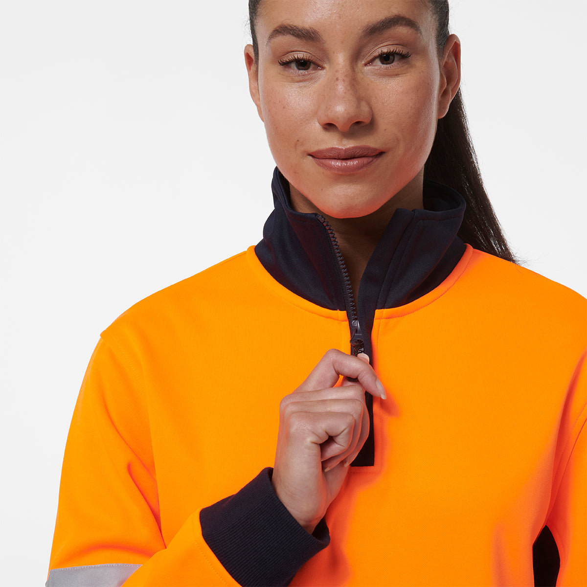 KingGee Women’s Reflective 1/4 Zip Fleece