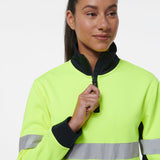 KingGee Women’s Reflective 1/4 Zip Fleece
