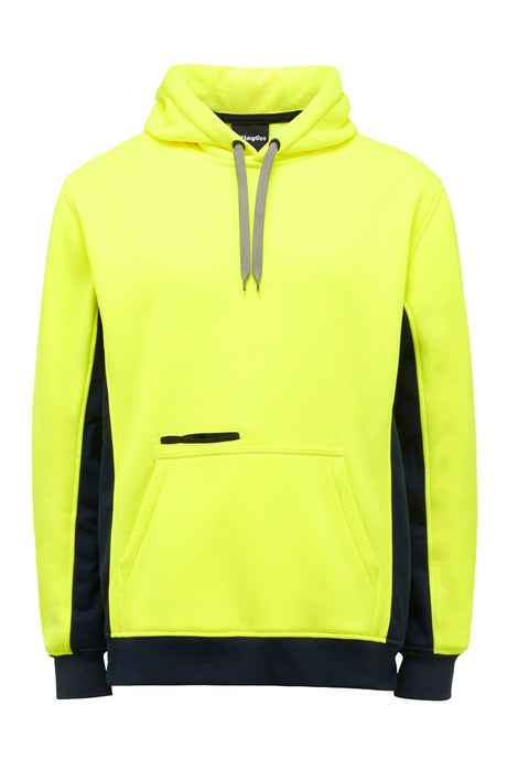 KingGee Mens Hi Vis Pull Over Hoodie