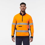 KingGee Reflective 1/4 Zip Fleece