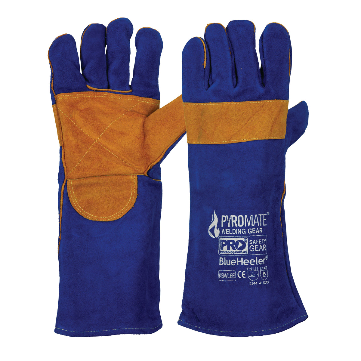 Pyromate Jacket Pyromate Blue Heeler - Blue & Gold Kevlar Large (6 Pair) – The Workers ...
