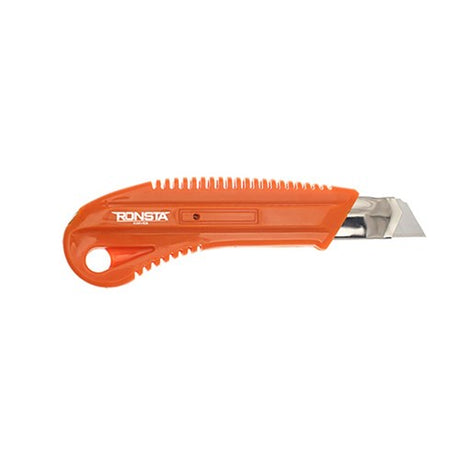 Ronsta Knives Manual Retractable Knife With Screw Lock 18mm (12 Pack)