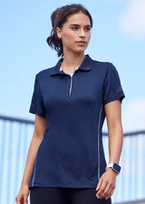 Womens Balance Short Sleeve Polo