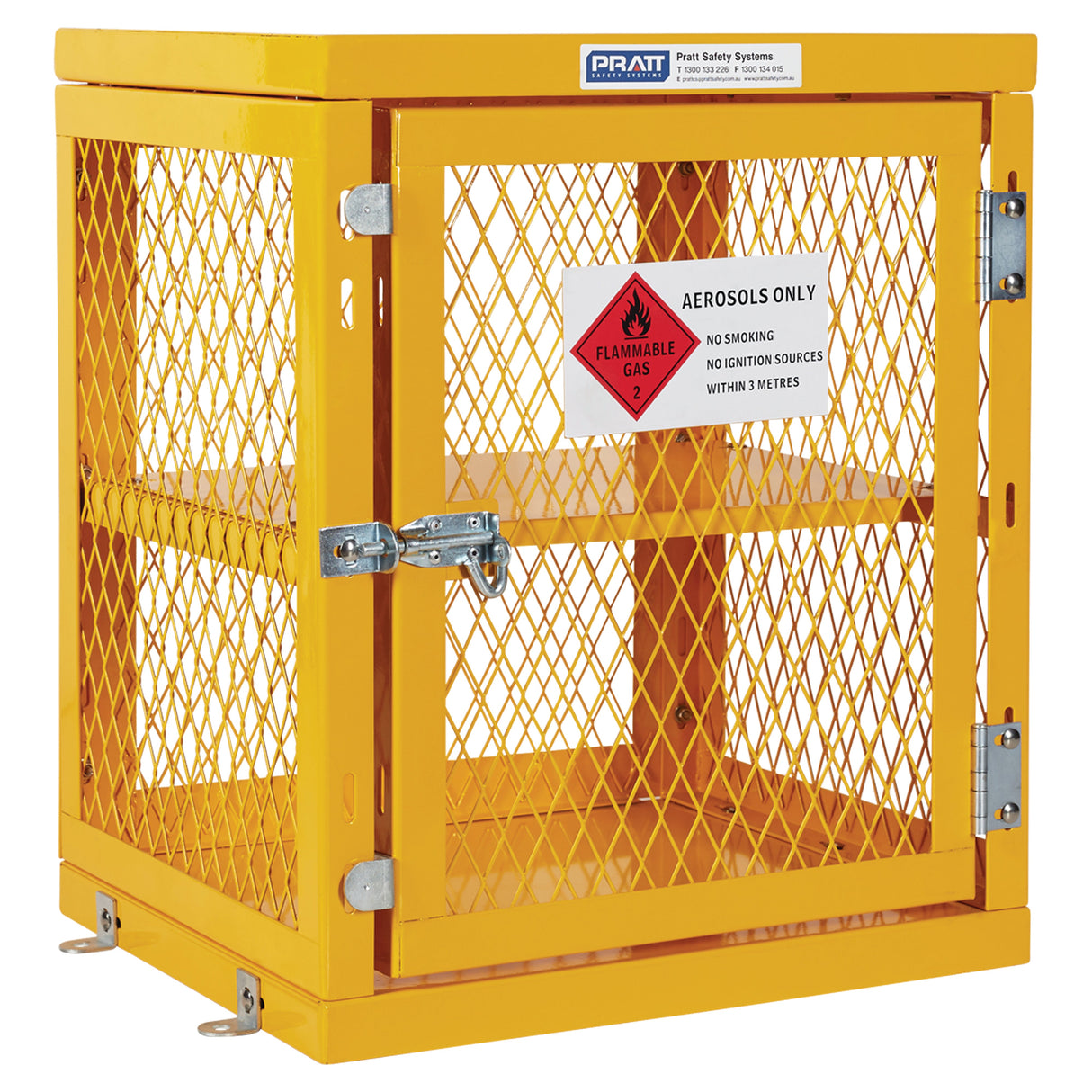 Aerosol Storage Cage. 2 Storage Level Up To 84 Cans. (Comes Flat Packed - Assembly Required)