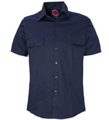 Open Front Short Sleeve Shirt
