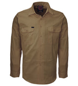 Open Front L/S Shirt