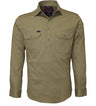 Closed Front L/S Shirt