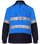 Closed Front L/S Two Tone 50mm Reflective Tape