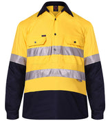 Closed Front L/S Two Tone 50mm Reflective Tape