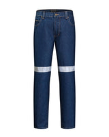 Men's Cotton Denim Jean 50mm Reflective Tape