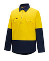Vented Closed Front Two Tone L/W L/S