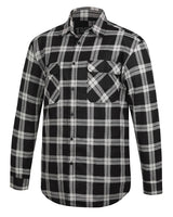 Flannelette Shirt Men's Open Front