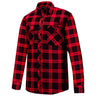 Open Front Quilted Shirt
