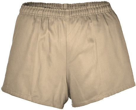 Elastic Waist Rugby Shorts