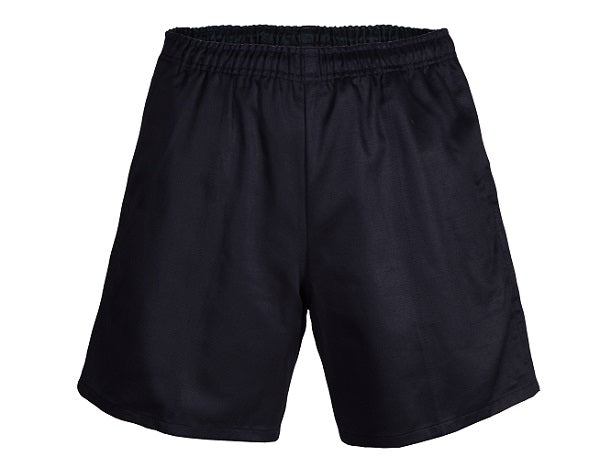 Elastic Waist Long Leg Short