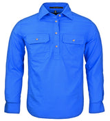 Kids Pilbara Closed Front L/S Shirt