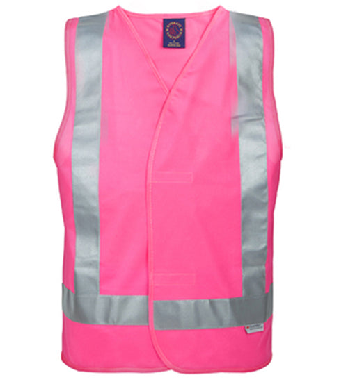 Hi Vis Vest With  50mm Reflective Tape