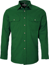 Men's Pilbara Open Front L/S Shirt