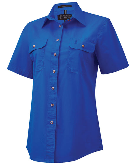 Women's Pilbara Open Front S/S Shirt