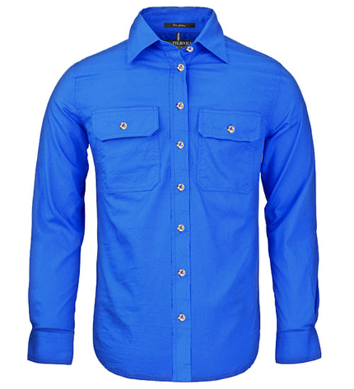 Women's Pilbara Open Front L/S Shirt