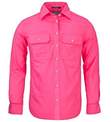 Women's Pilbara Open Front L/S Shirt