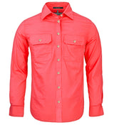 Women's Pilbara Open Front L/S Shirt